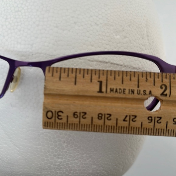 DAVID BENJAMIN FOR EUROPE Metallic Purple Eyeglasses - Picture 11 of 15